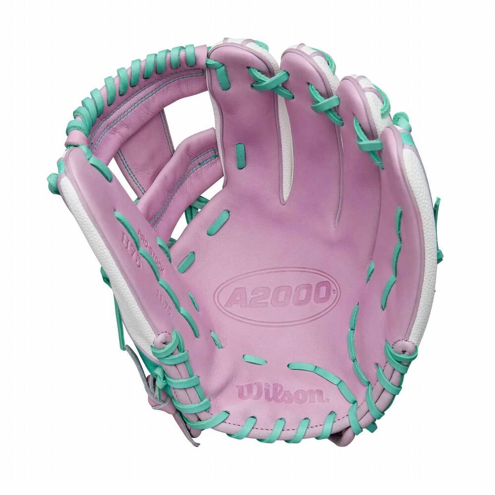 NEW WILSON a2000 fp h1175 superskin model 11.75" infield fastpitch glove in blue